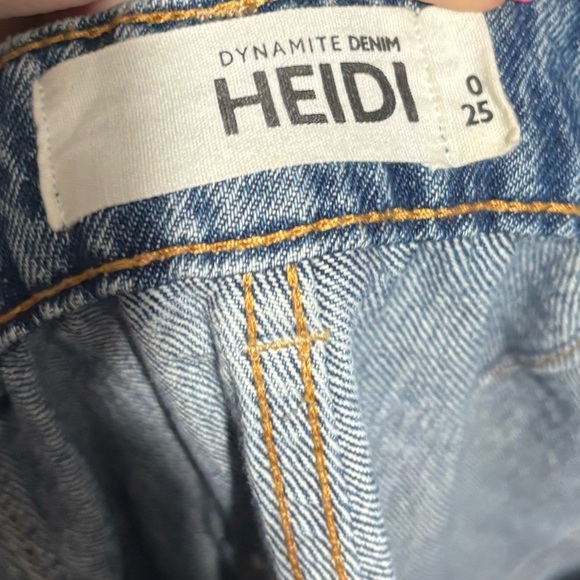 Dynamite Heidi High Rise Wide Cargo Jeans - Picture 5 of 6